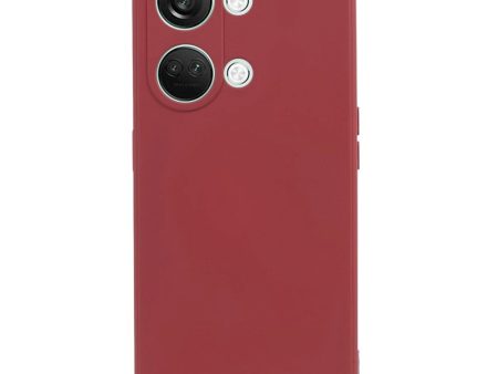 OnePlus Nord 3 5G Fleksibelt Plastik Cover - Rust Rød Online Hot Sale