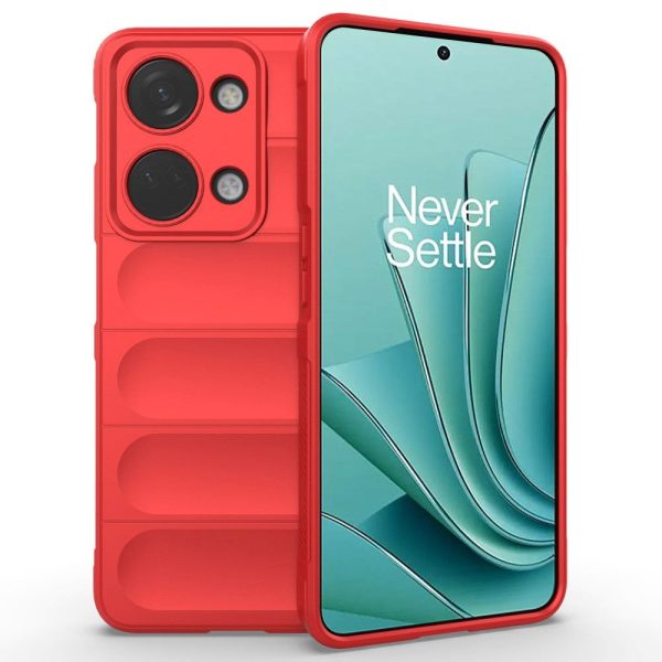 OnePlus Nord 3 (5G) Fleksibelt Plastik Cover - Rød Sale