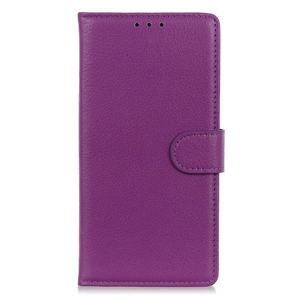 OnePlus Nord 3 (5G) Litchi Læder Cover m. Pung - Lilla For Discount