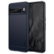 Google Pixel 8 Pro Brushed Carbon Cover - Blå Sale