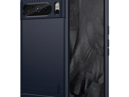 Google Pixel 8 Pro Brushed Carbon Cover - Blå Sale