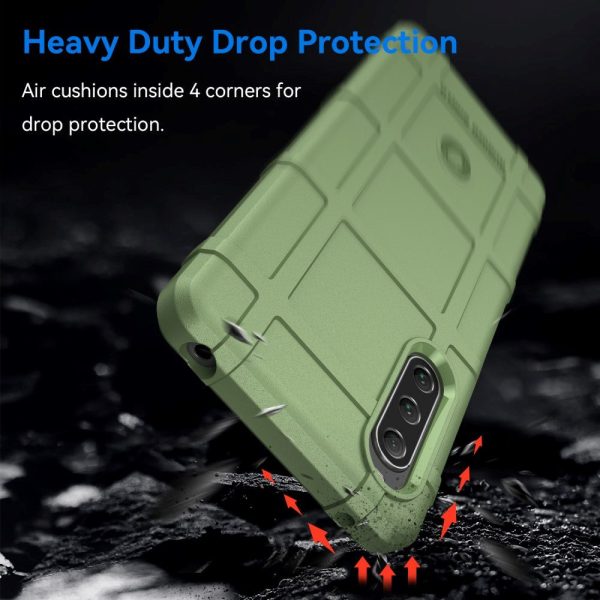 Sony Xperia 10 V Rugged Shield Series Håndværker Cover - Grøn Supply