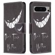 Google Pixel 8 Pro Læder Cover m. Pung -  Don t Touch My Phone  Supply