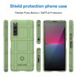 Sony Xperia 10 V Rugged Shield Series Håndværker Cover - Grøn Supply