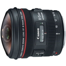 Canon EF 8-15mm f 4L Fisheye USM EF Mount Lens For Sale