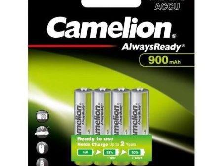 Camelion Alwaysready 900mah Aaa Recharge Batteries For Sale