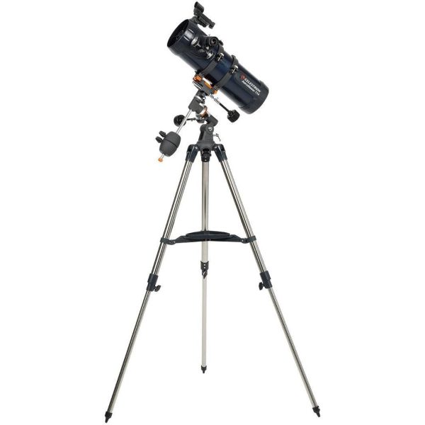 Celestron Astromaster 114EQ Telescope W  Motor Drive & Phone Adapter Online Sale