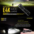 Nitecore E4k 4400 Lumen EDC Flashlight Online now