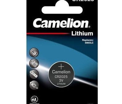 Camelion Cr2025 3V Lith Coin 1Pk Supply