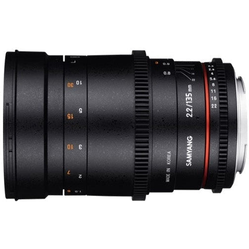 Samyang 135mm T2.2 Vdslr Ed Umc Canon Ef DSLR Lens Fashion