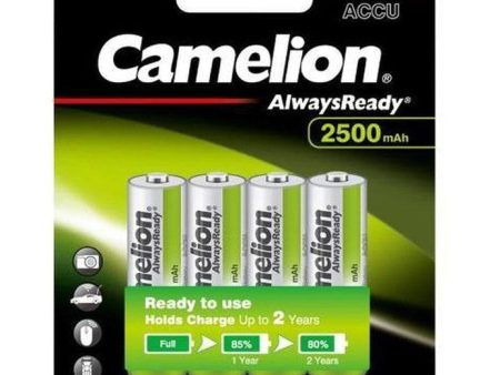 Camelion Alwaysready 2500Mah Aa 4Pk Online