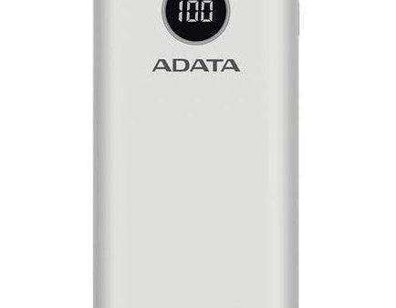 Adata P20000qcd Powerbank 20000mah White portable Powerbank Online Hot Sale