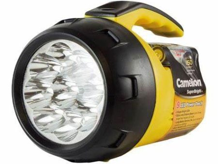 Camelion Superbright 9 LED Torch Inc AA Sale