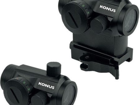 Konus Nuclear 1x22mm Red Green Dot (Illuminated Reticle) Sight With QR For Sale