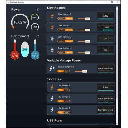 Celestron Smart DewHeater & Power Controller 4x Online